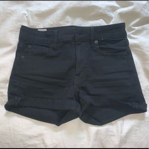 Black next level stretch AE jean shorts